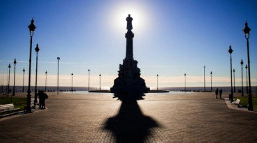 La estatua de Cristóbal Colón ya encontró nuevo lugar en la Ciudad 