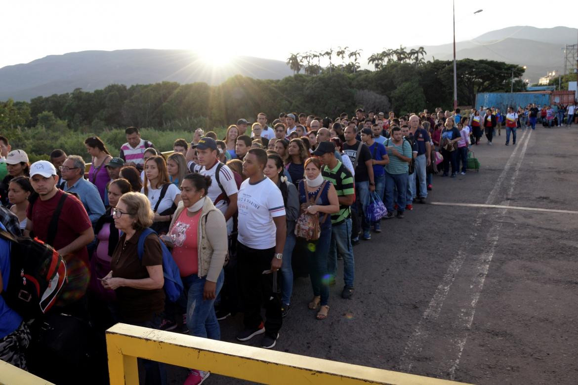 Venezuela pasos fronterizo con Colombia - Reuters