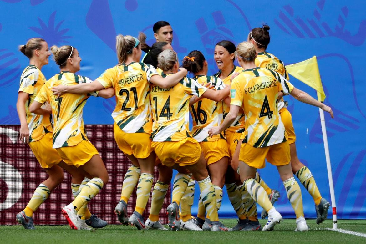 Australia vs. Italia - Mundial Femenino Reuters