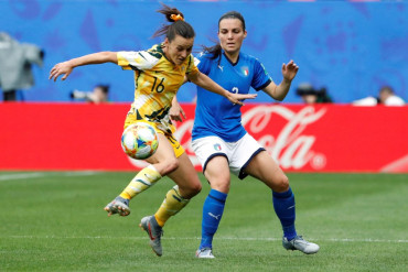 Italia lo dio vuelta en el último minuto ante Australia y debutó con una sonrisa en el Mundial Femenino 