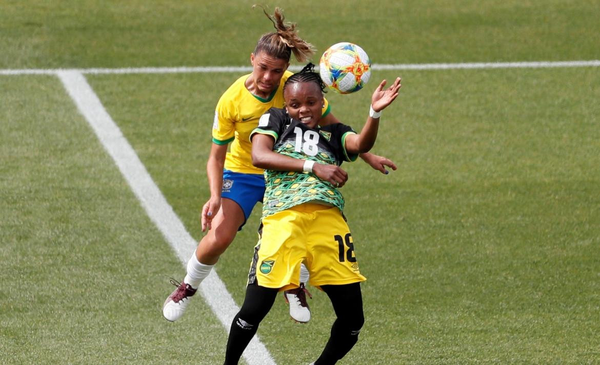 Brasil vs. Jamaica - Mundial Femenino, Reuters