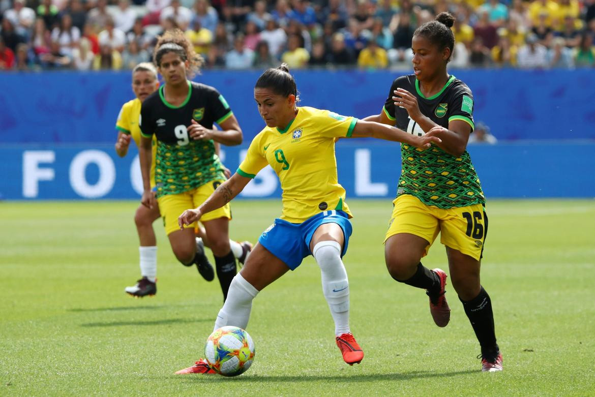 Brasil vs. Jamaica - Mundial Femenino, Reuters