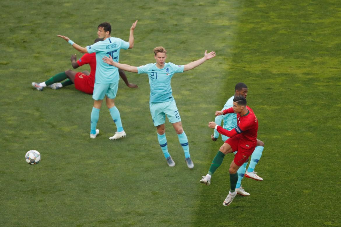 Liga de las Naciones UEFA: Portugal vs. Holanda (Reuters)