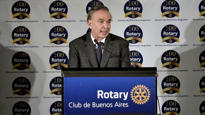 Miguel Ángel Pichetto - Rotary Club