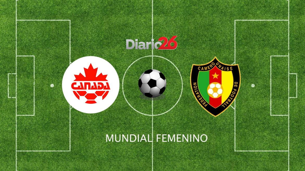 Mundial Femenino - Canadá vs. Camerún - Fútbol - Diario 26	