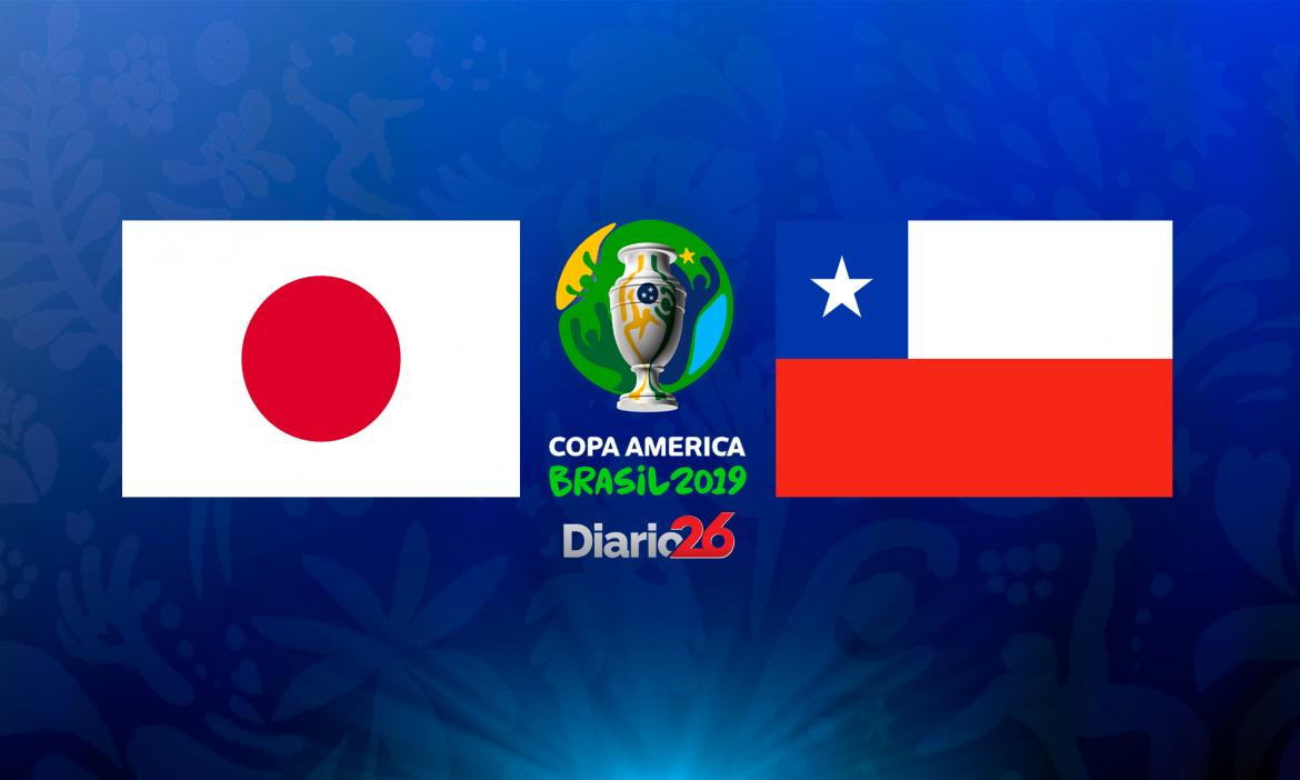 Copa América 2019, JAPÓN VS CHILE, fútbol, Diario 26	