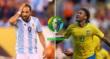 Higuaín y Neymar encabezan lista de grandes ausentes de la Copa América 2019