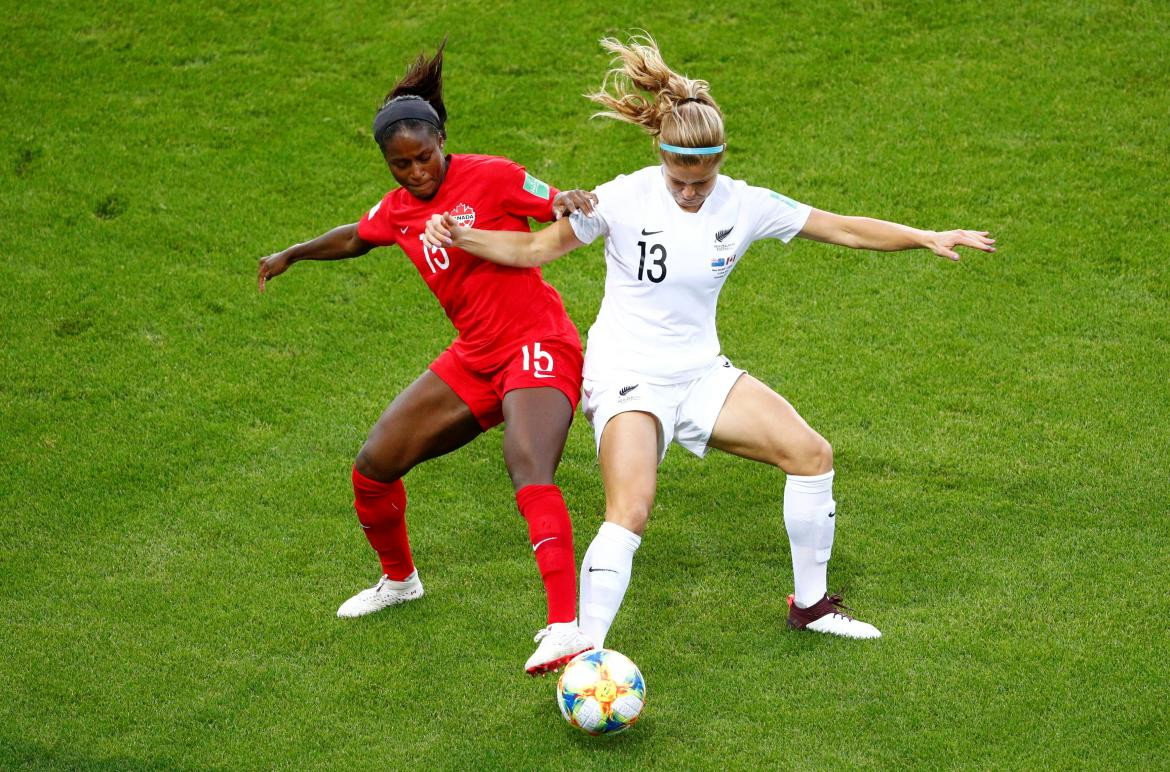 Mundial Femenino 2019 - Canadá vs. Nueva Zelanda (Reuters)