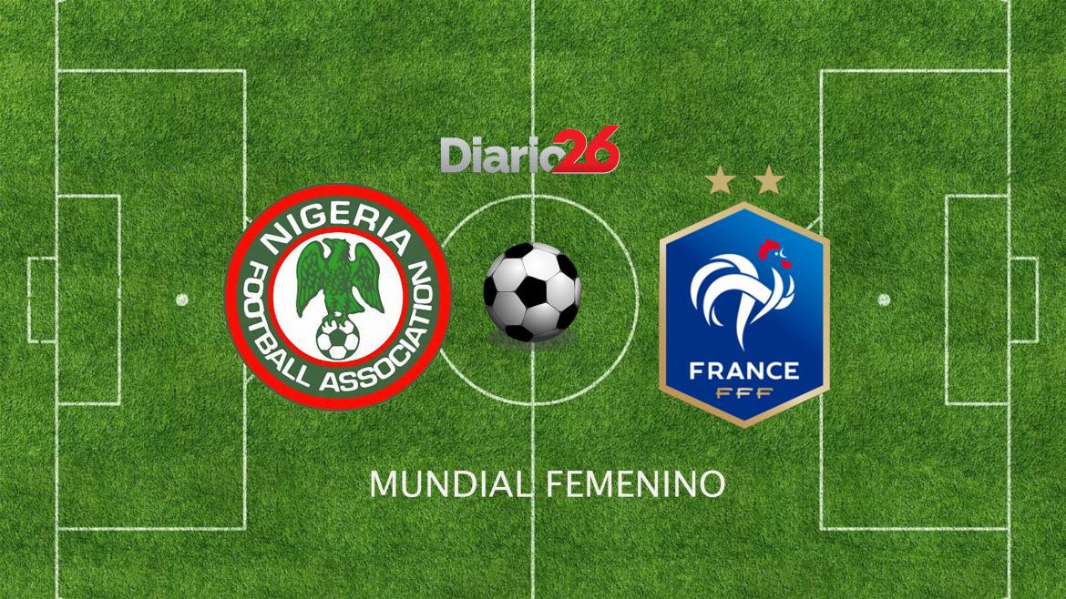 Mundial de fútbol femenino Francia 2019 - Nigeria vs. Francia - Deportes - Diario 26	