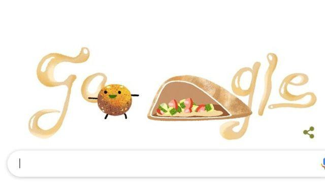 Google homenaje con su doodle al Falafel