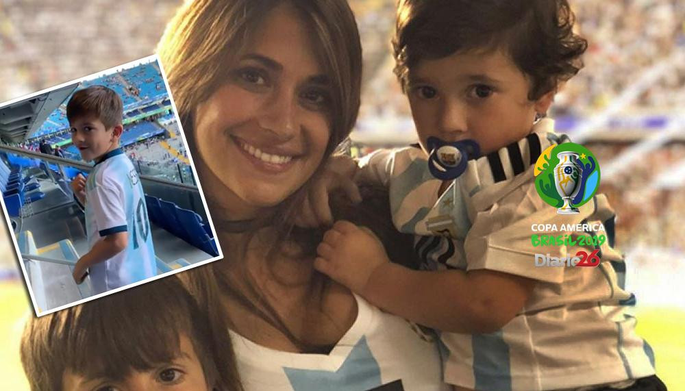 Copa América 2019, selección argentina, Antonela Roccuzzo, esposa e hijos de Messi, Twitter, fútbol, deportes