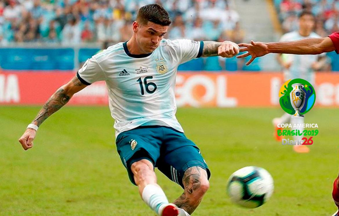 De Paul - Selección Argentina vs Qatar - Reuters