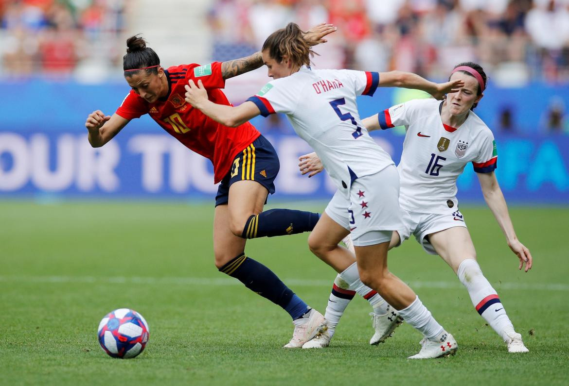 España vs. USA - Mundial Femenino Reuters