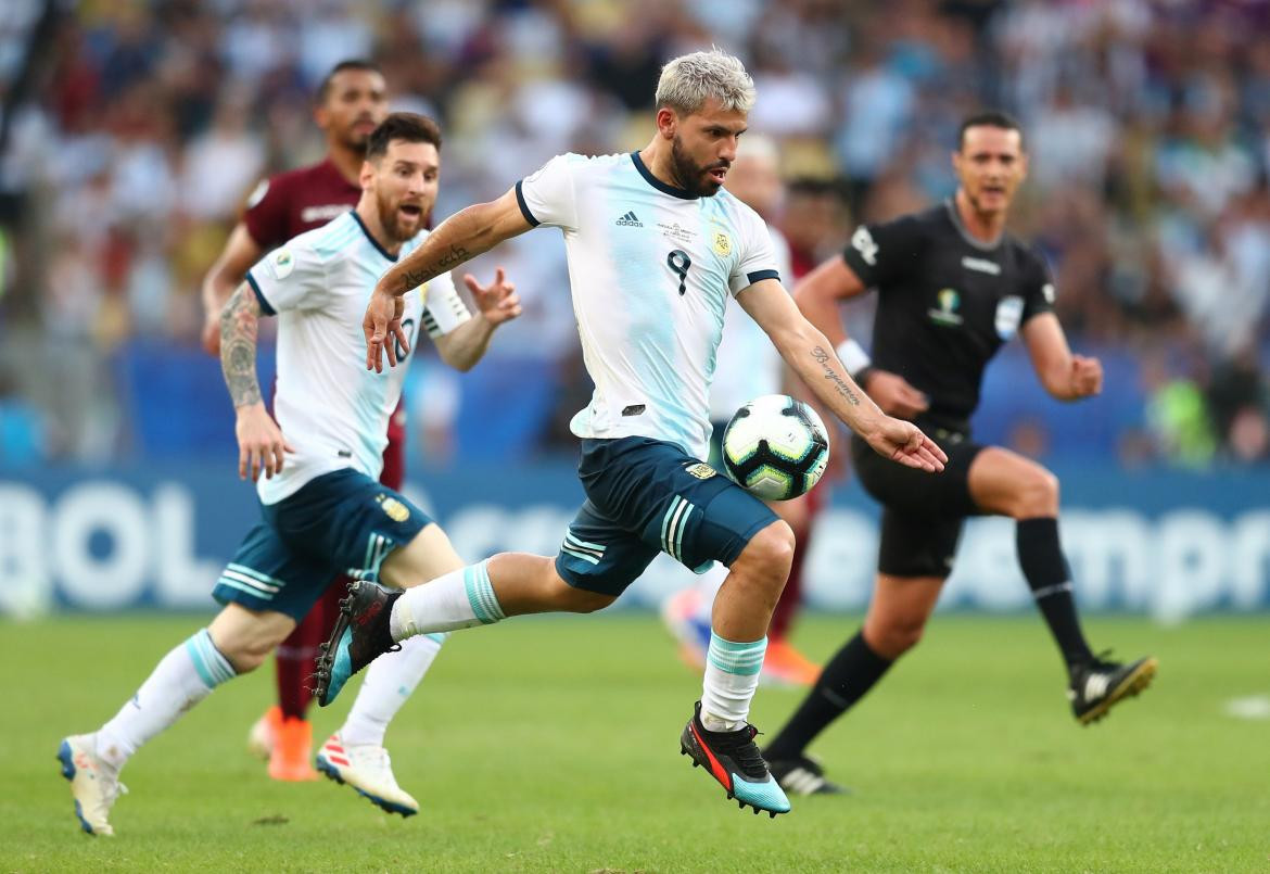 Copa América, Argentina vs. Venezuela, Sergio Agüero fútbol, Reuters