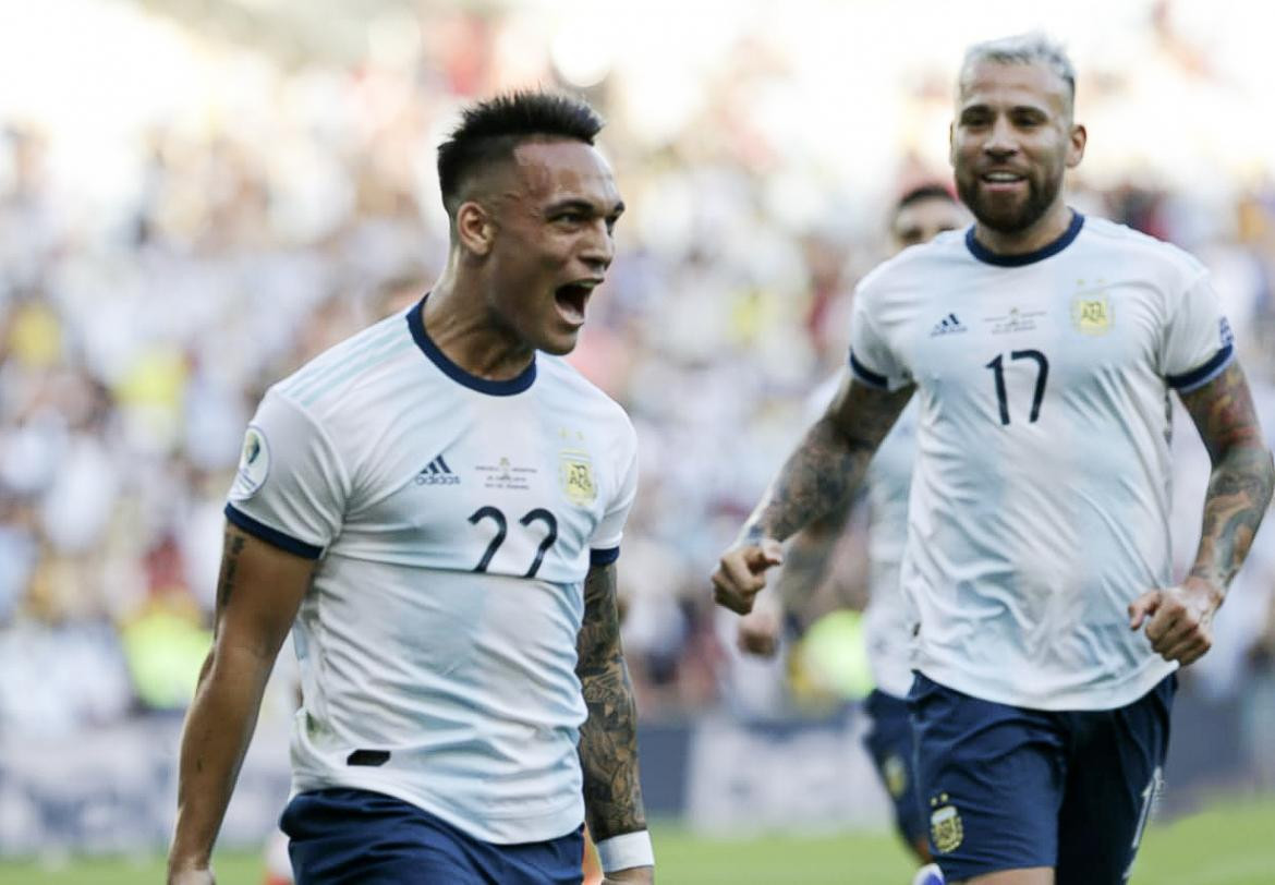 Copa América, Argentina vs. Venezuela, Lautaro Martínez, fútbol, Reuters