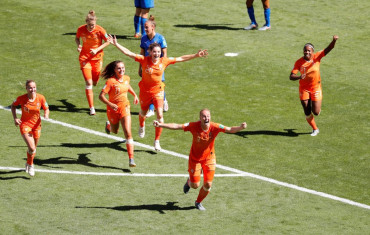 Holanda fue más y venció a Italia en los cuartos de final del Mundial Femenino