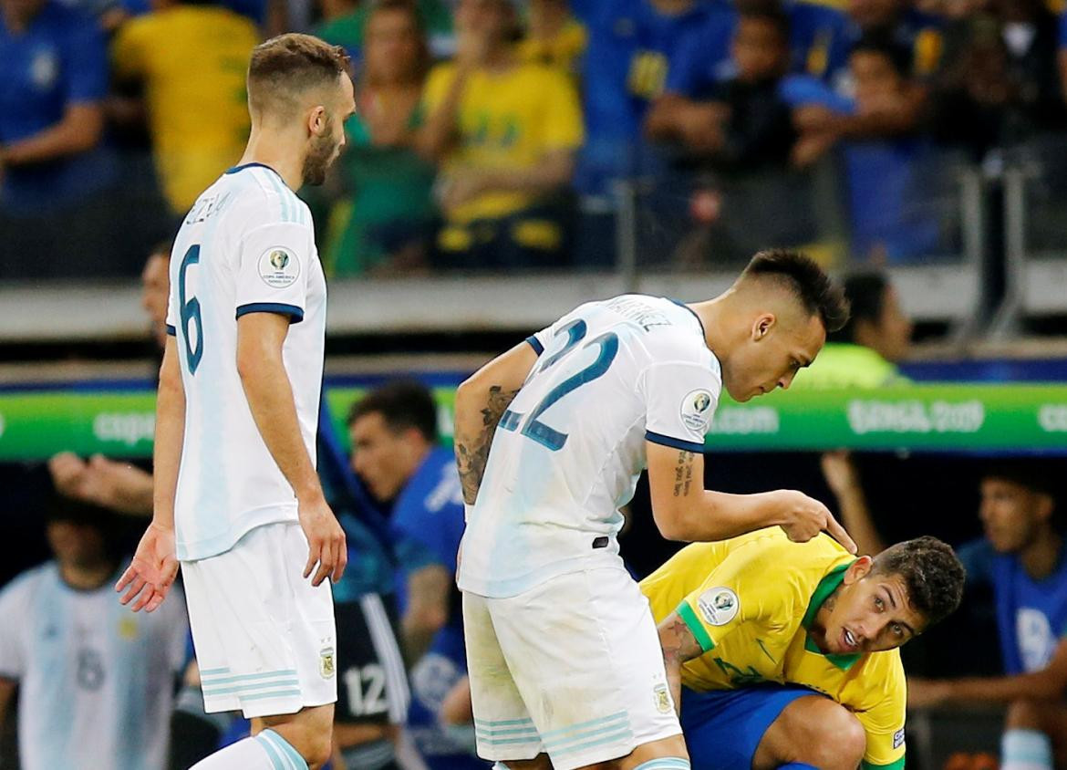 Copa América, Brasil vs Argentina, Selección Argentina, Lautaro Martínez, REUTERS	