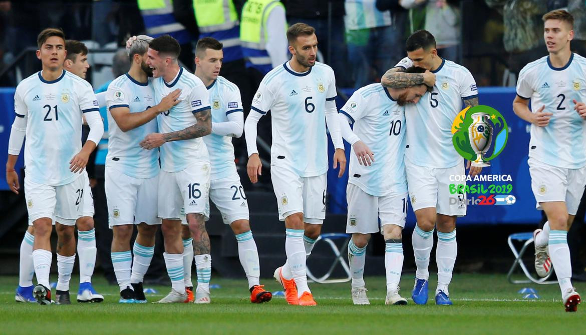 Copa AmÃ©rica 2019, Argentina vs Chile, gol de Argentina, deportes, Reuters