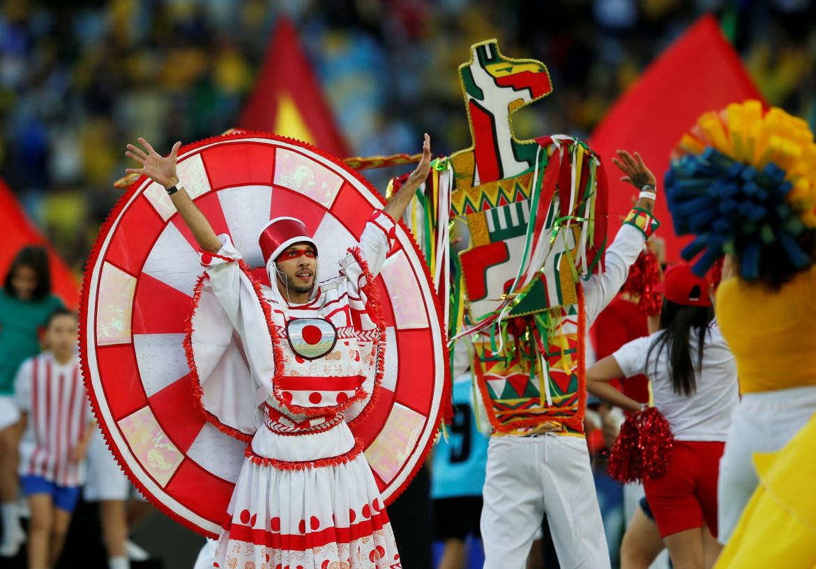 Fiesta de cierre, Brasil vs Perú - Copa América Reuters
