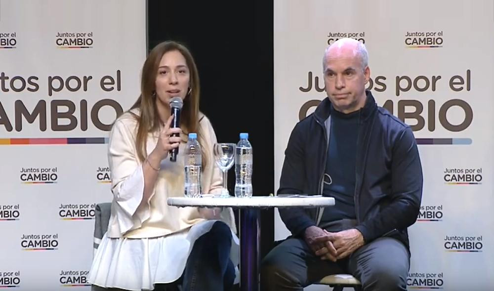 María Eugenia Vidal, Encuentro de Juntos por el Cambio 10 de julio, Elecciones 2019	