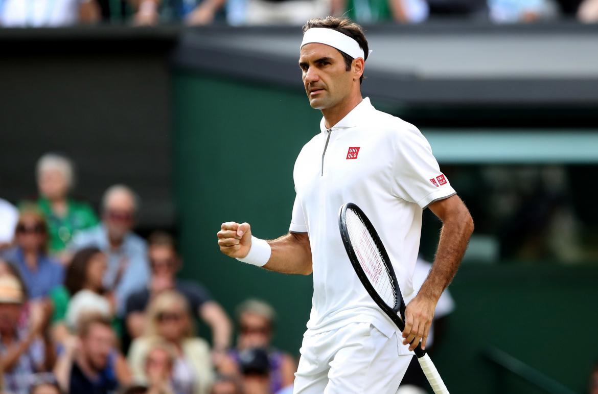 Roger Federer en Wimbledon (Reuters)