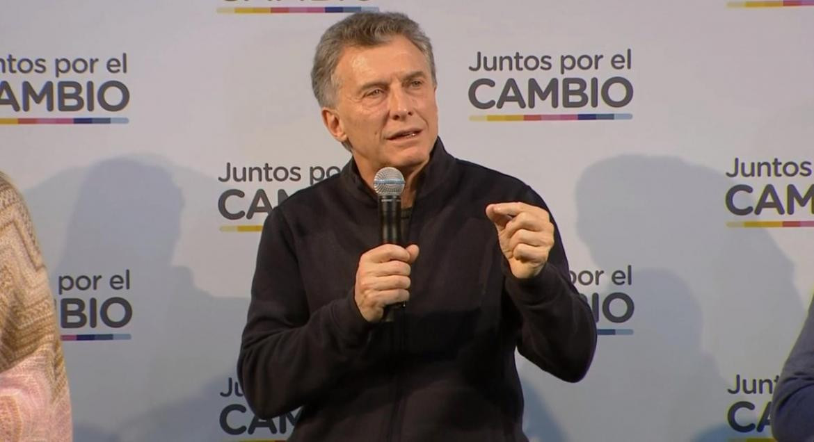 Mauricio Macri, en La Plata - Elecciones 2019