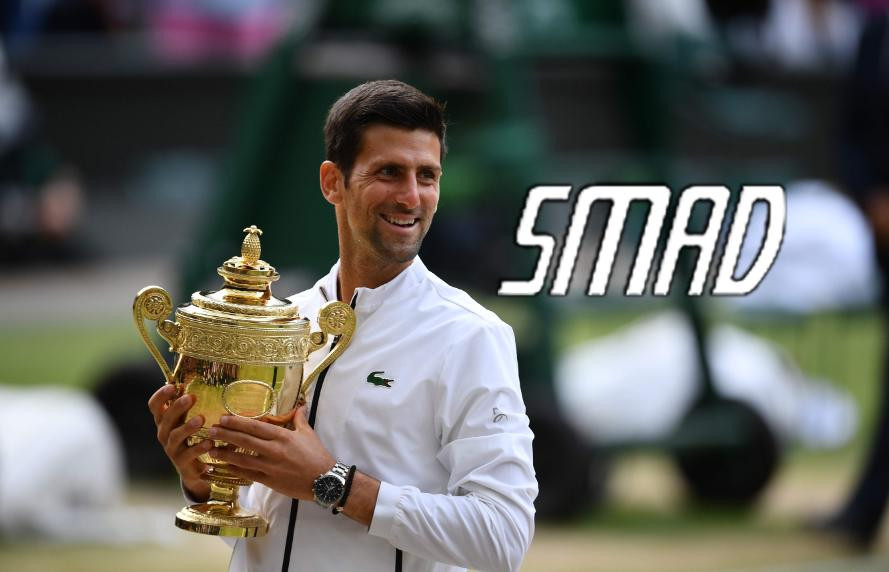 Djokovic, tenis, Wimbledon, Smad