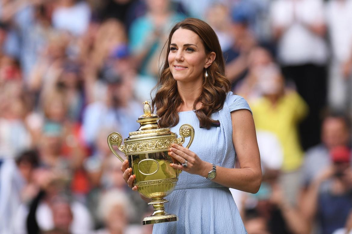 Kate Middleton entregando trofeos, Wimbledon Reuters