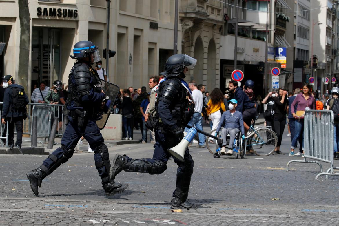 Incidentes en Francia, París - Reuters