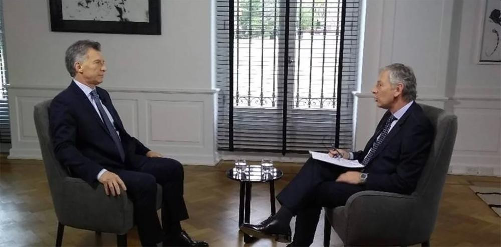 Mauricio Macri en la CNN con Marcelo Longobardi, entrevista, política, elecciones 2019