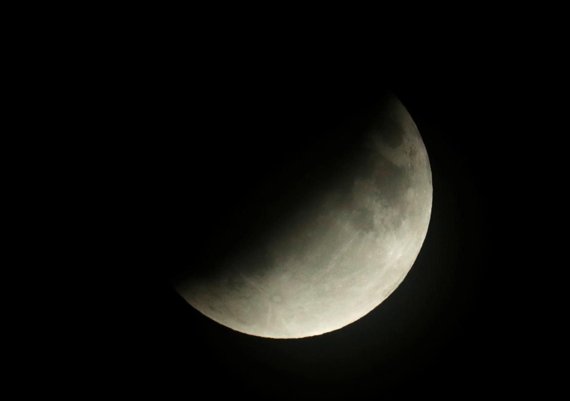 Eclipse de Luna, astronomía, espacio, REUTERS