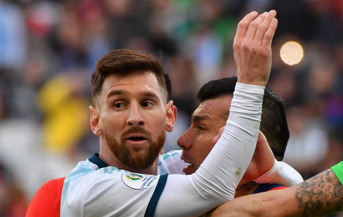 Expuslión de Lionel Messi en Copa América 2019, Selección Argentina, NA	