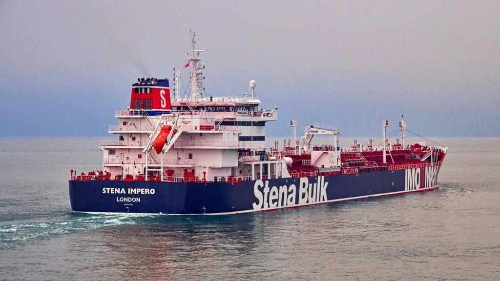 Barco petrolero británico retenido por Irán