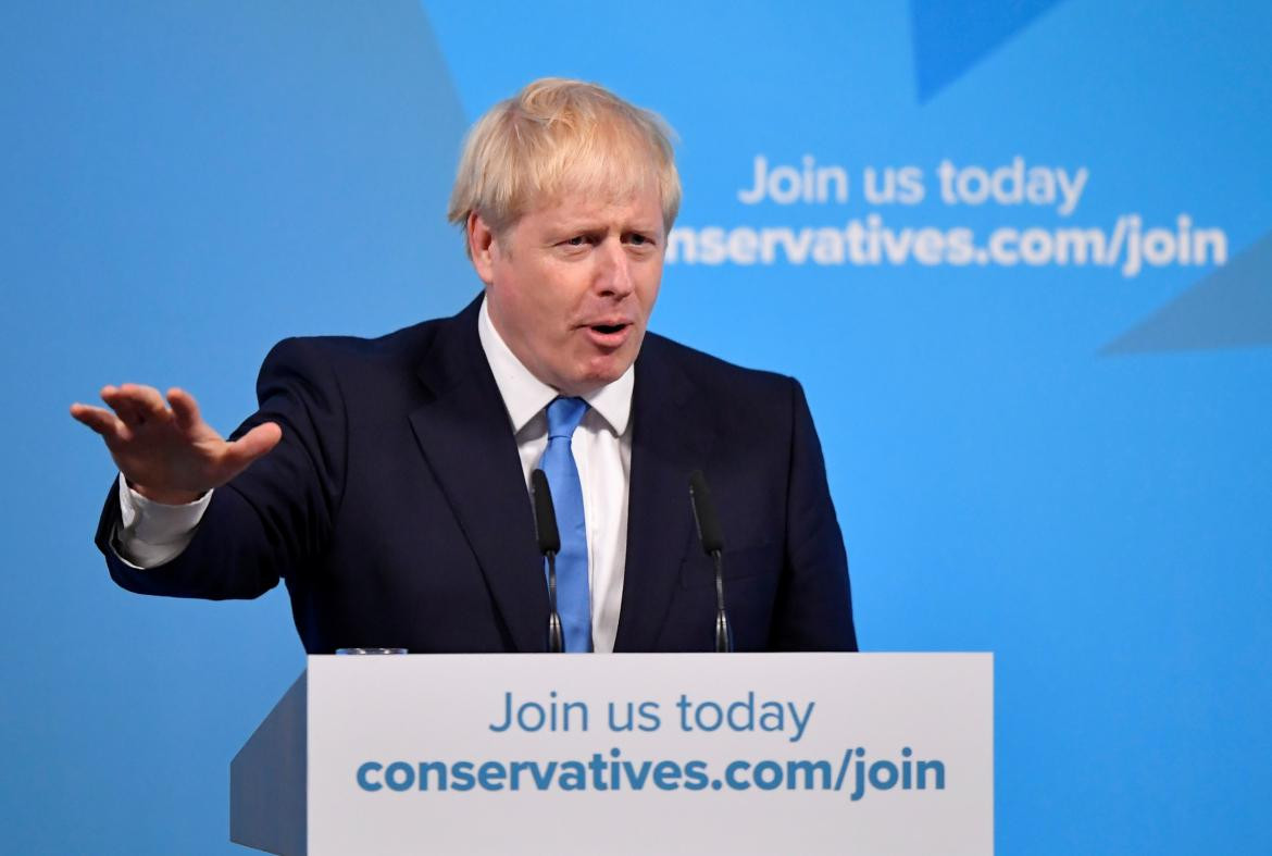 Boris Johnson, primer ministro de Gran Bretaña, REUTERS