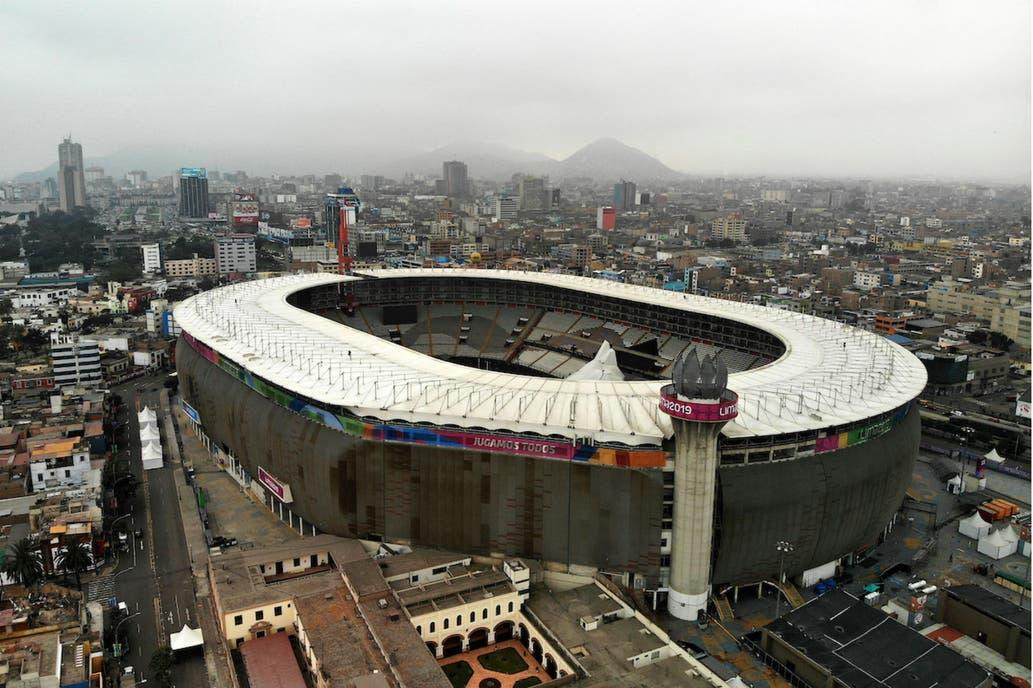 Juegos Panamericanos, previa de ceremonia inaugural, Estadio Nacional de Lima