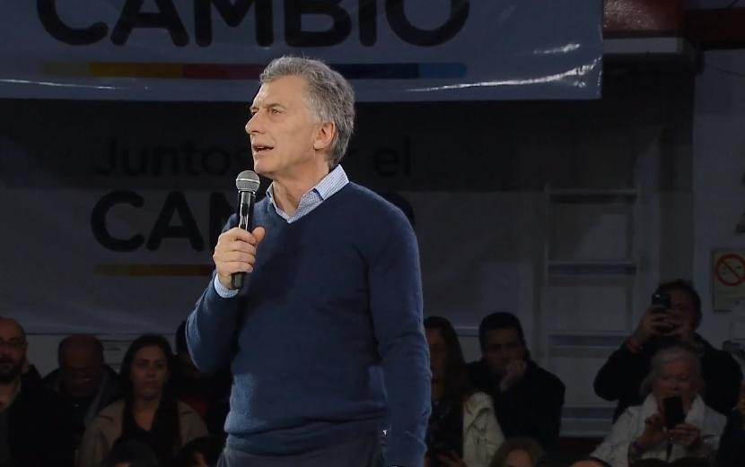 Mauricio Macri en Mar del Plata, elecciones 2019
