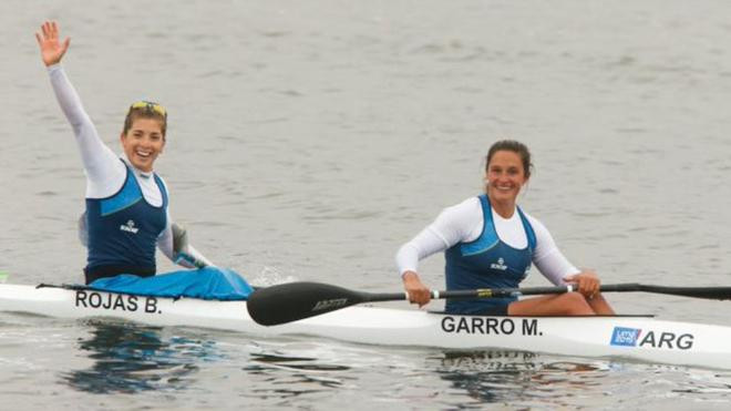 Magdalena Garro y Brenda Rojas, medalla de plata en canotaje, Juegos Panamericanos