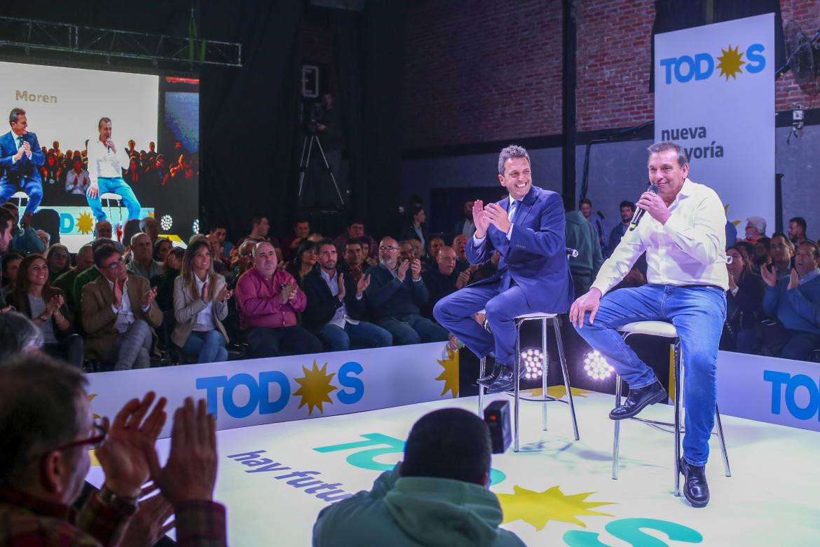 Sergio Massa en Moreno, Elecciones 2019, Frente Renovador, Frente de Todos