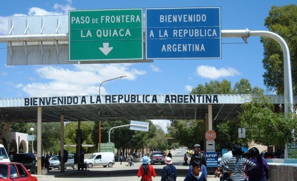 Control en la frontera argentina