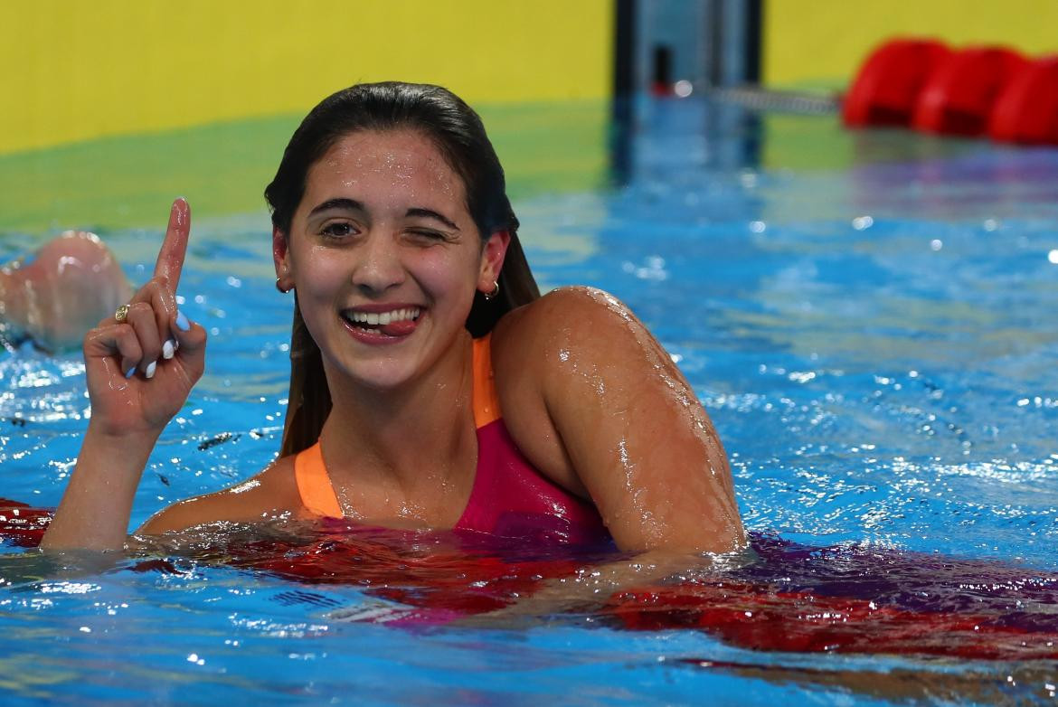 Delfina Pignatiello, Juegos Panamericanos 2019, REUTERS