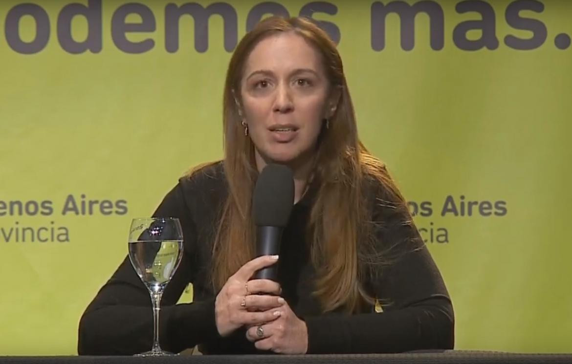 María Eugenia Vidal, conferencia de prensa tras la derrota en las PASO