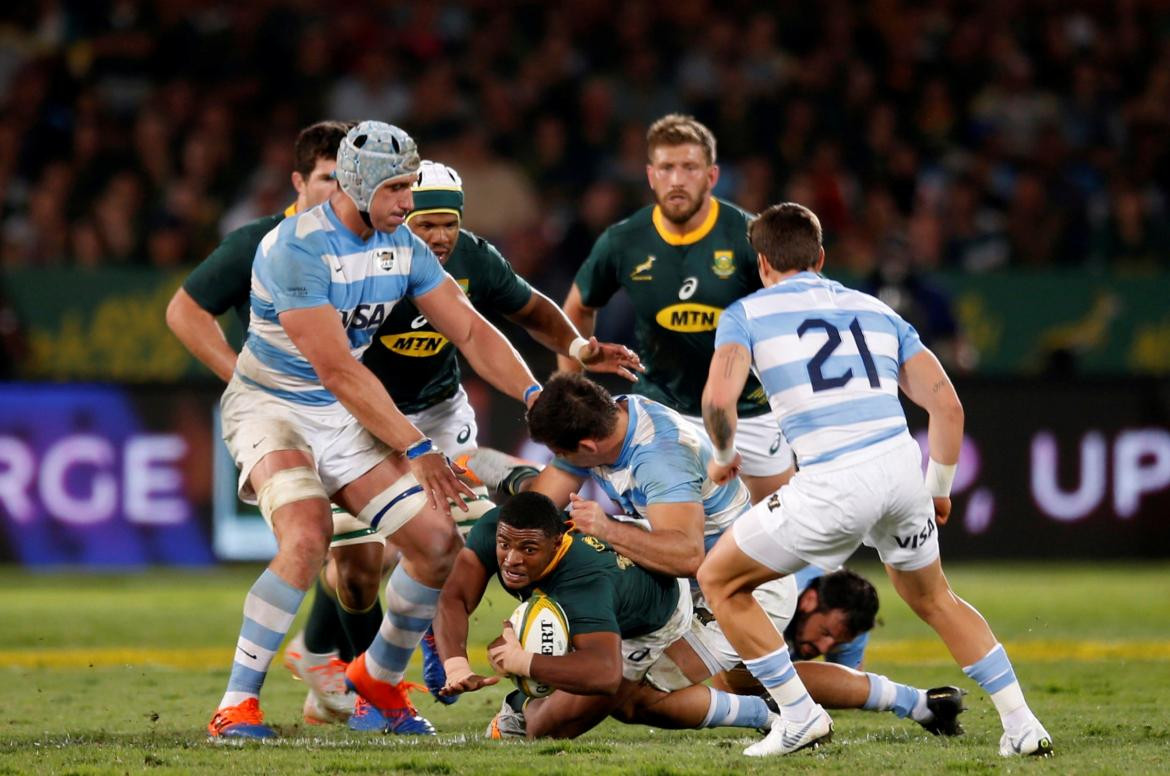 Sudáfrica vs Pumas, rugby, REUTERS