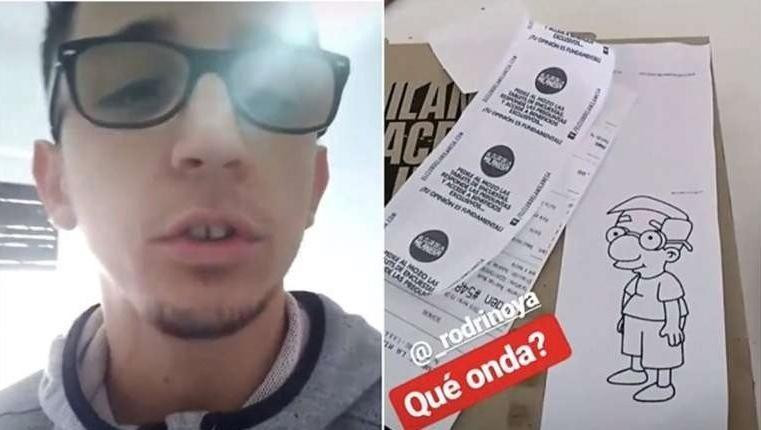 Rodrigo Noya pidió delivery y le hicieron bullying: qué dijo la empresa tras su denuncia