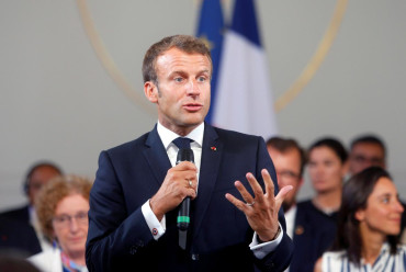 Macron llamó a “movilización de todas las potencias