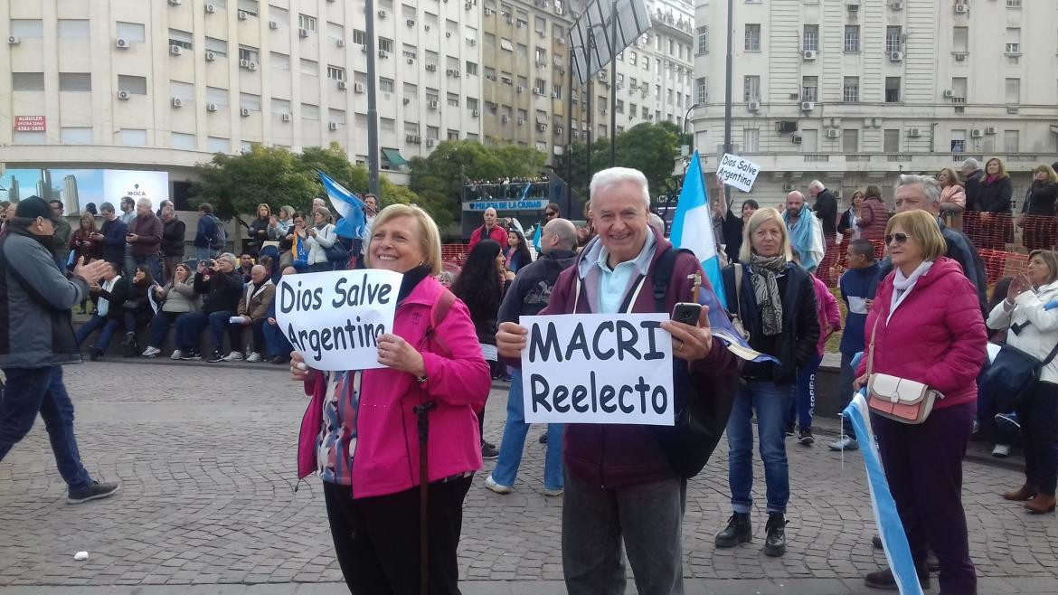 Marcha a favor de Macri, Buenos Aires, #24A