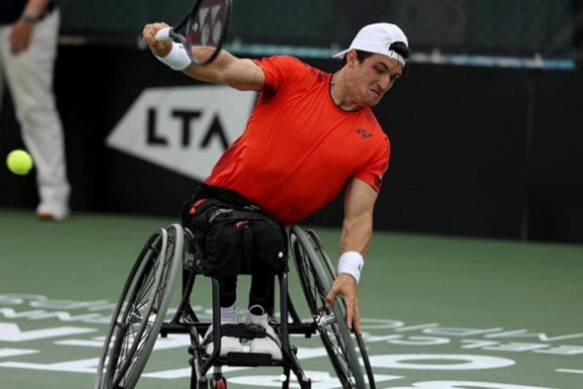 Gustavo Fernández en el US Open, REUTERS