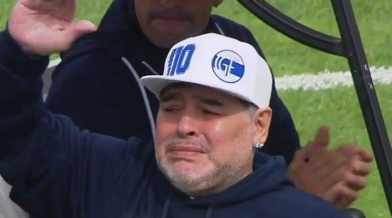 Presentación de Diego Maradona en Gimnasia La Plata