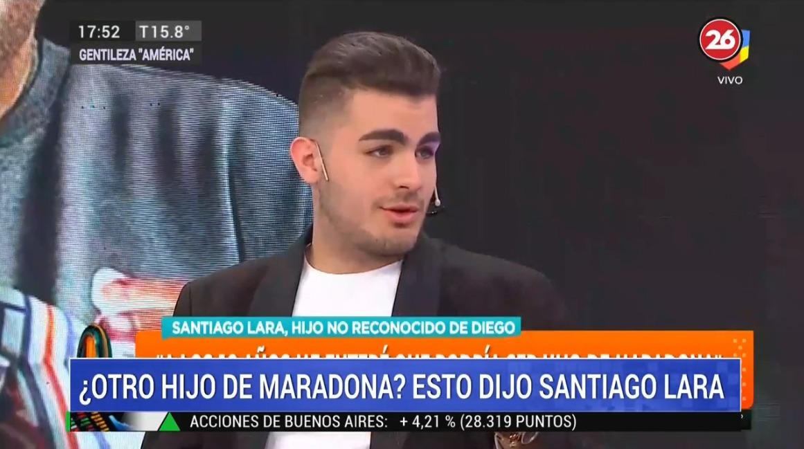 Santiago Lara, supuesto hijo no reconocido de Diego Maradona: 