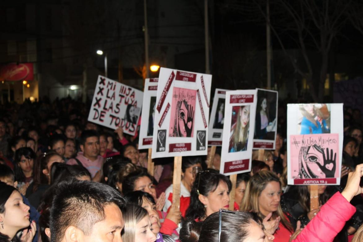 Marcha en Neuquén por el crimen de Laura Cielo López