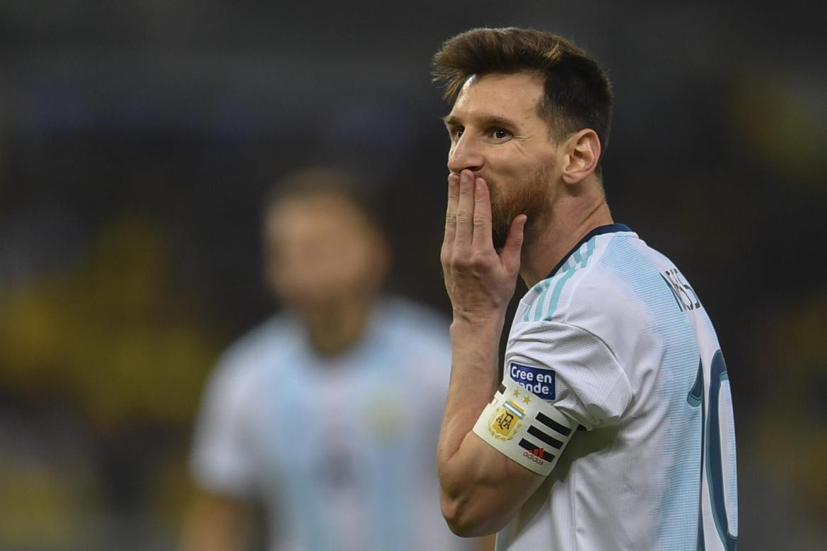 Lionel Messi, Selección Argentina, foto NA